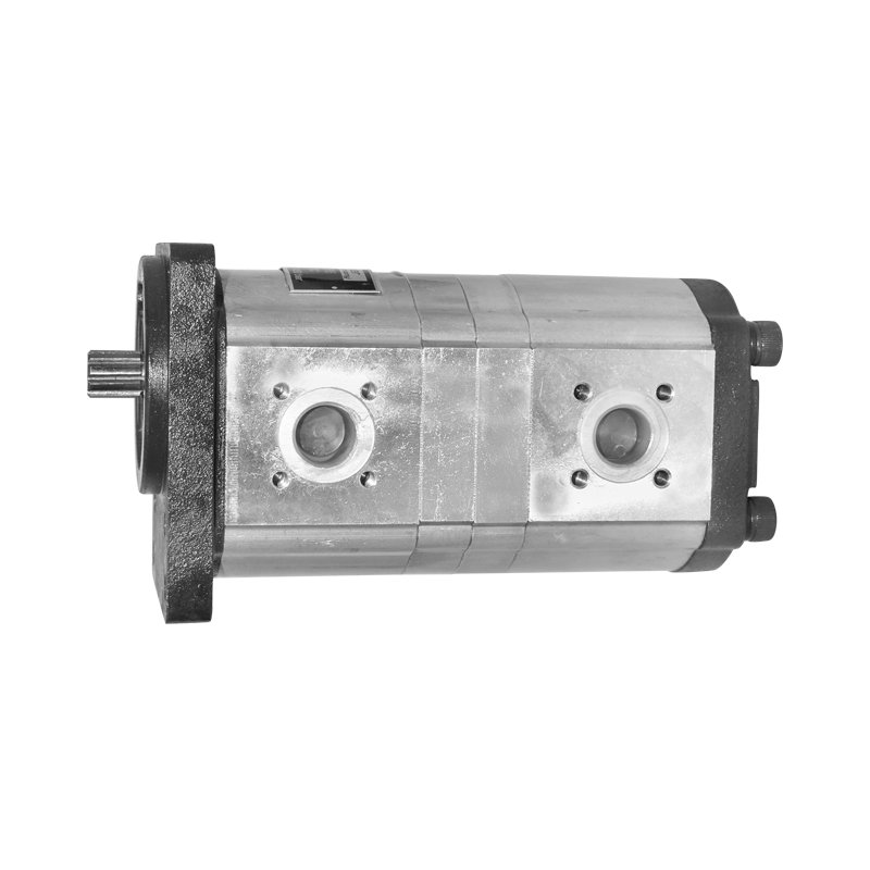 Pompa hidraulica dubla PRD 22-3184D cu caneluri UTB U-650 productie incepand cu anul 2000 Breckner Germany